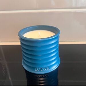 Loewe Blue and White Candle Holder Accents